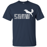 T-Shirts Navy / Small Snow T-Shirt