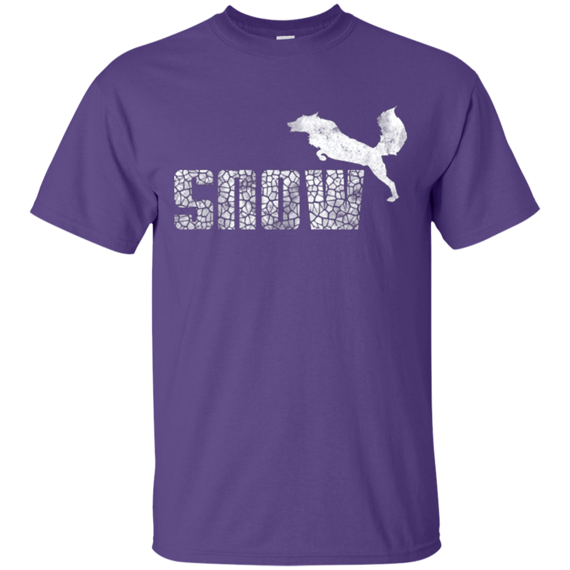 T-Shirts Purple / Small Snow T-Shirt