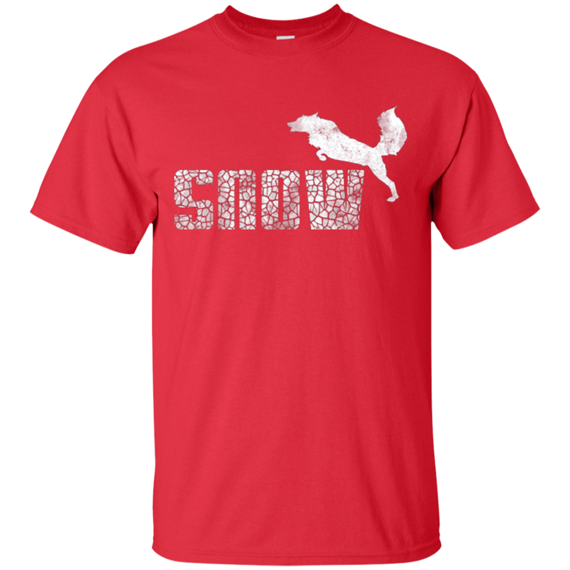 T-Shirts Red / Small Snow T-Shirt