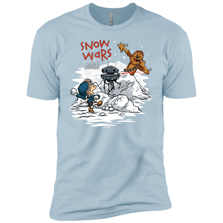 T-Shirts Light Blue / YXS Snow Wars Boys Premium T-Shirt