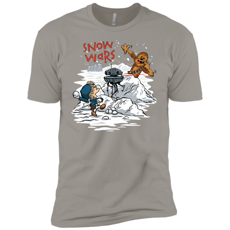 T-Shirts Light Grey / YXS Snow Wars Boys Premium T-Shirt