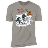 T-Shirts Light Grey / YXS Snow Wars Boys Premium T-Shirt