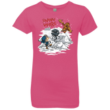 T-Shirts Hot Pink / YXS Snow Wars Girls Premium T-Shirt