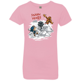 T-Shirts Light Pink / YXS Snow Wars Girls Premium T-Shirt