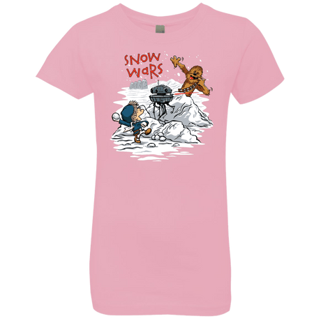 T-Shirts Light Pink / YXS Snow Wars Girls Premium T-Shirt