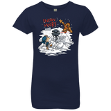 T-Shirts Midnight Navy / YXS Snow Wars Girls Premium T-Shirt