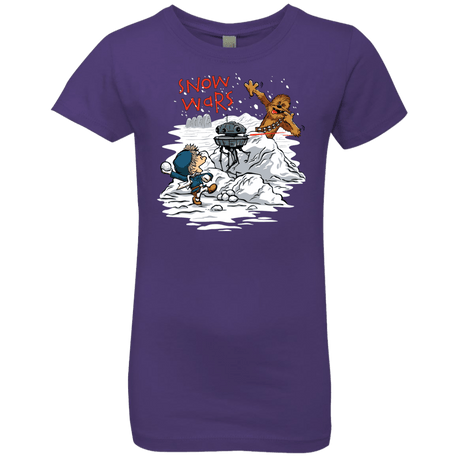 T-Shirts Purple Rush / YXS Snow Wars Girls Premium T-Shirt