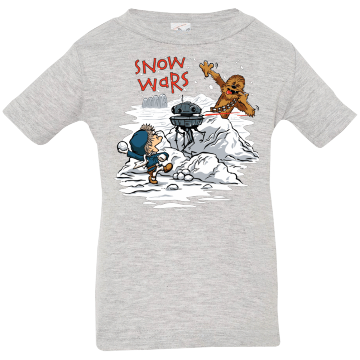 T-Shirts Heather / 6 Months Snow Wars Infant Premium T-Shirt