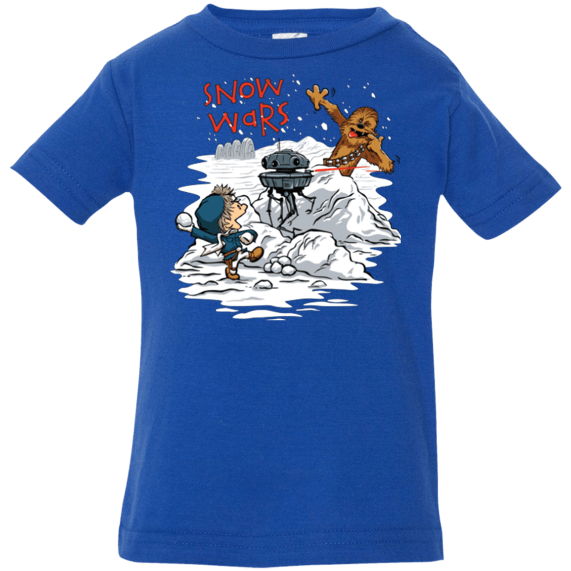 T-Shirts Royal / 6 Months Snow Wars Infant Premium T-Shirt