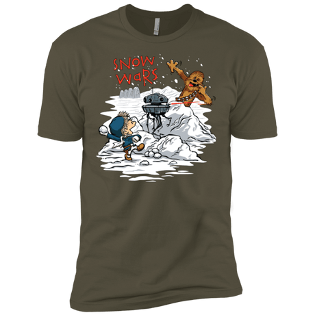 T-Shirts Military Green / X-Small Snow Wars Men's Premium T-Shirt