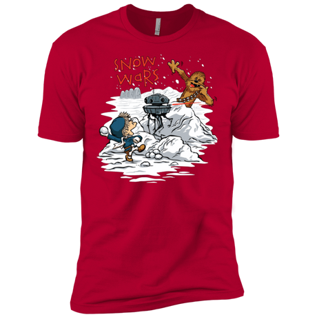 T-Shirts Red / X-Small Snow Wars Men's Premium T-Shirt