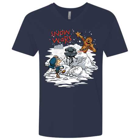 T-Shirts Midnight Navy / X-Small Snow Wars Men's Premium V-Neck