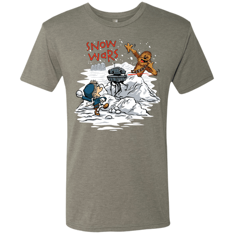 T-Shirts Venetian Grey / Small Snow Wars Men's Triblend T-Shirt