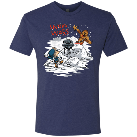 T-Shirts Vintage Navy / Small Snow Wars Men's Triblend T-Shirt