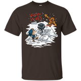 T-Shirts Dark Chocolate / Small Snow Wars T-Shirt