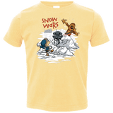 T-Shirts Butter / 2T Snow Wars Toddler Premium T-Shirt