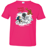 T-Shirts Hot Pink / 2T Snow Wars Toddler Premium T-Shirt