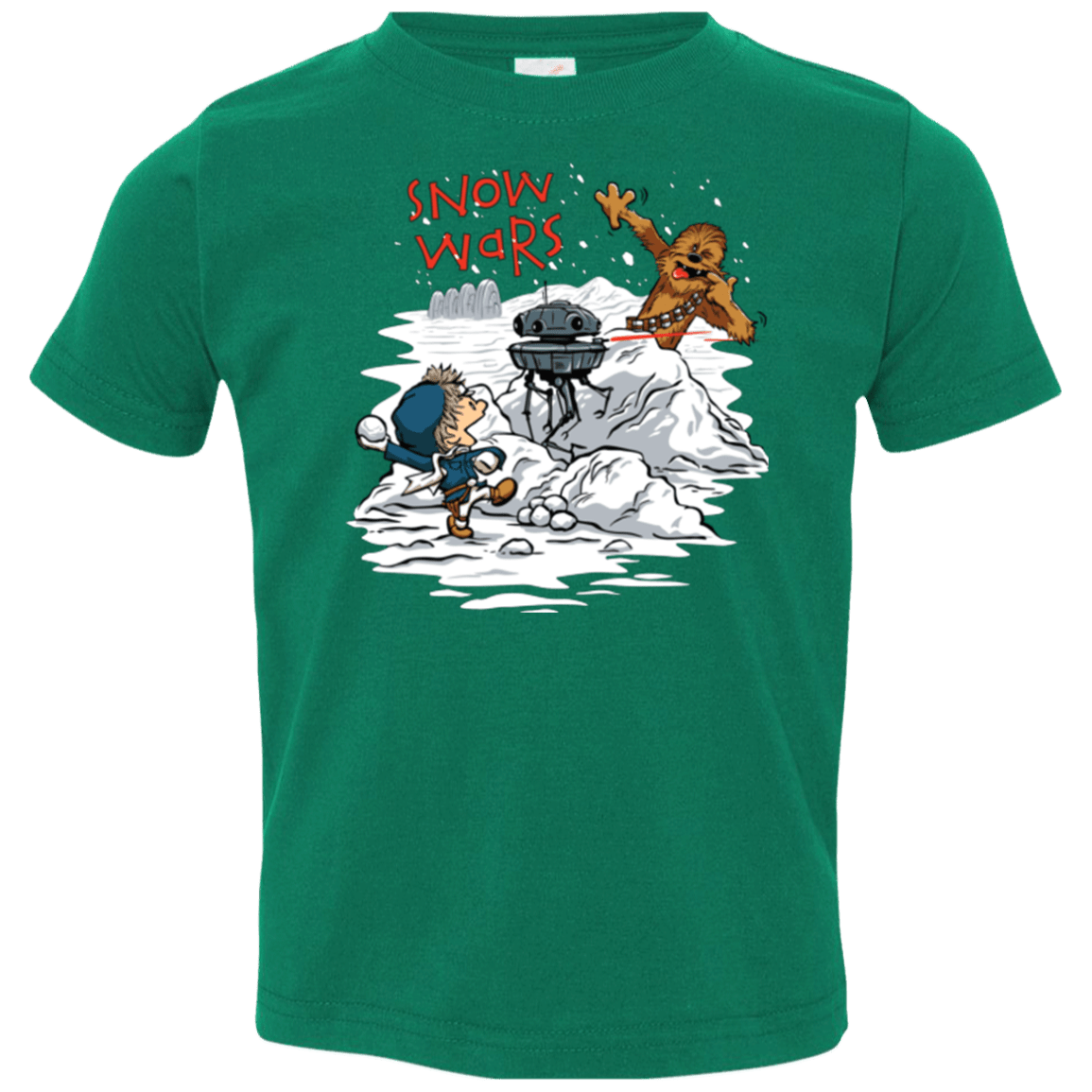 T-Shirts Kelly / 2T Snow Wars Toddler Premium T-Shirt