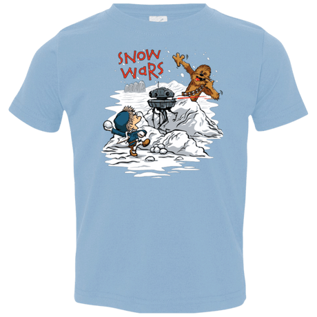T-Shirts Light Blue / 2T Snow Wars Toddler Premium T-Shirt