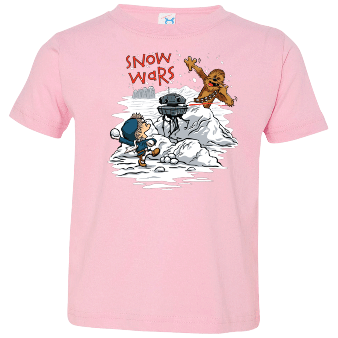T-Shirts Pink / 2T Snow Wars Toddler Premium T-Shirt