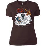 T-Shirts Dark Chocolate / X-Small Snow Wars Women's Premium T-Shirt
