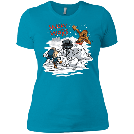 T-Shirts Turquoise / X-Small Snow Wars Women's Premium T-Shirt