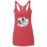 T-Shirts Vintage Red / X-Small Snow Wars Women's Triblend Racerback Tank