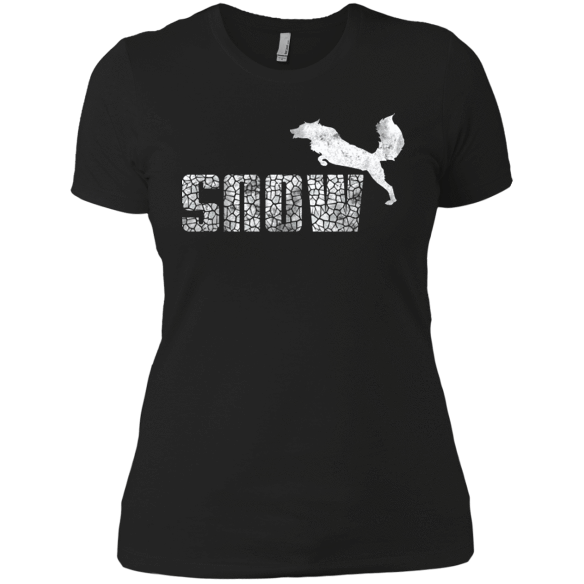 T-Shirts Black / X-Small Snow Women's Premium T-Shirt