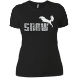 T-Shirts Black / X-Small Snow Women's Premium T-Shirt