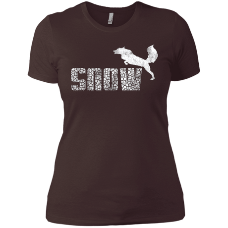 T-Shirts Dark Chocolate / X-Small Snow Women's Premium T-Shirt