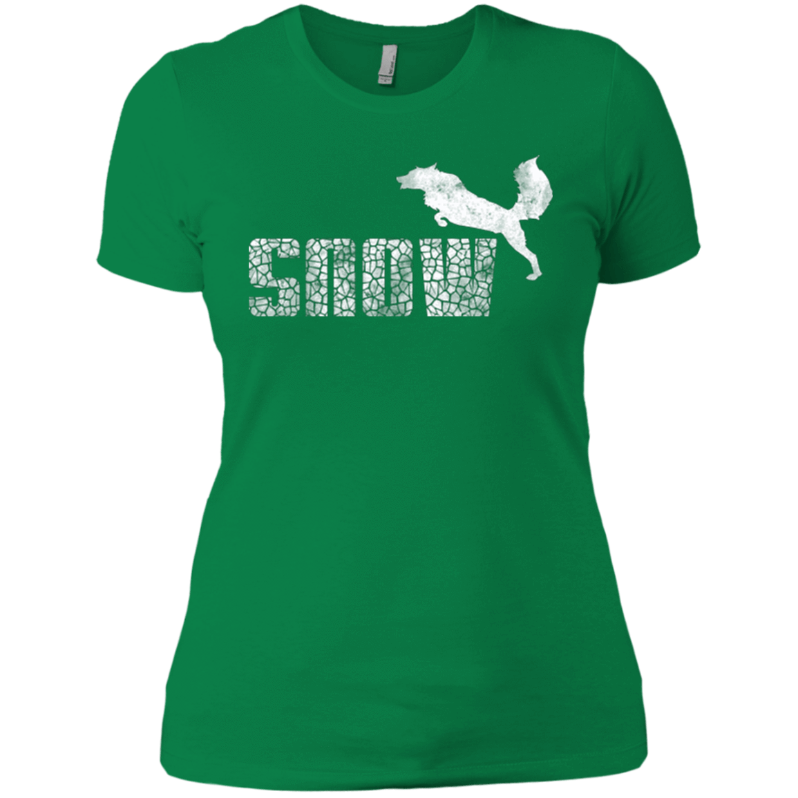 T-Shirts Kelly Green / X-Small Snow Women's Premium T-Shirt