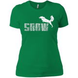 T-Shirts Kelly Green / X-Small Snow Women's Premium T-Shirt