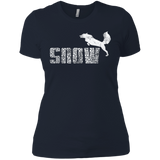 T-Shirts Midnight Navy / X-Small Snow Women's Premium T-Shirt