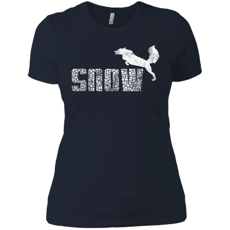 T-Shirts Midnight Navy / X-Small Snow Women's Premium T-Shirt
