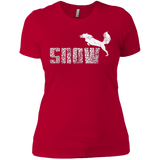 T-Shirts Red / X-Small Snow Women's Premium T-Shirt