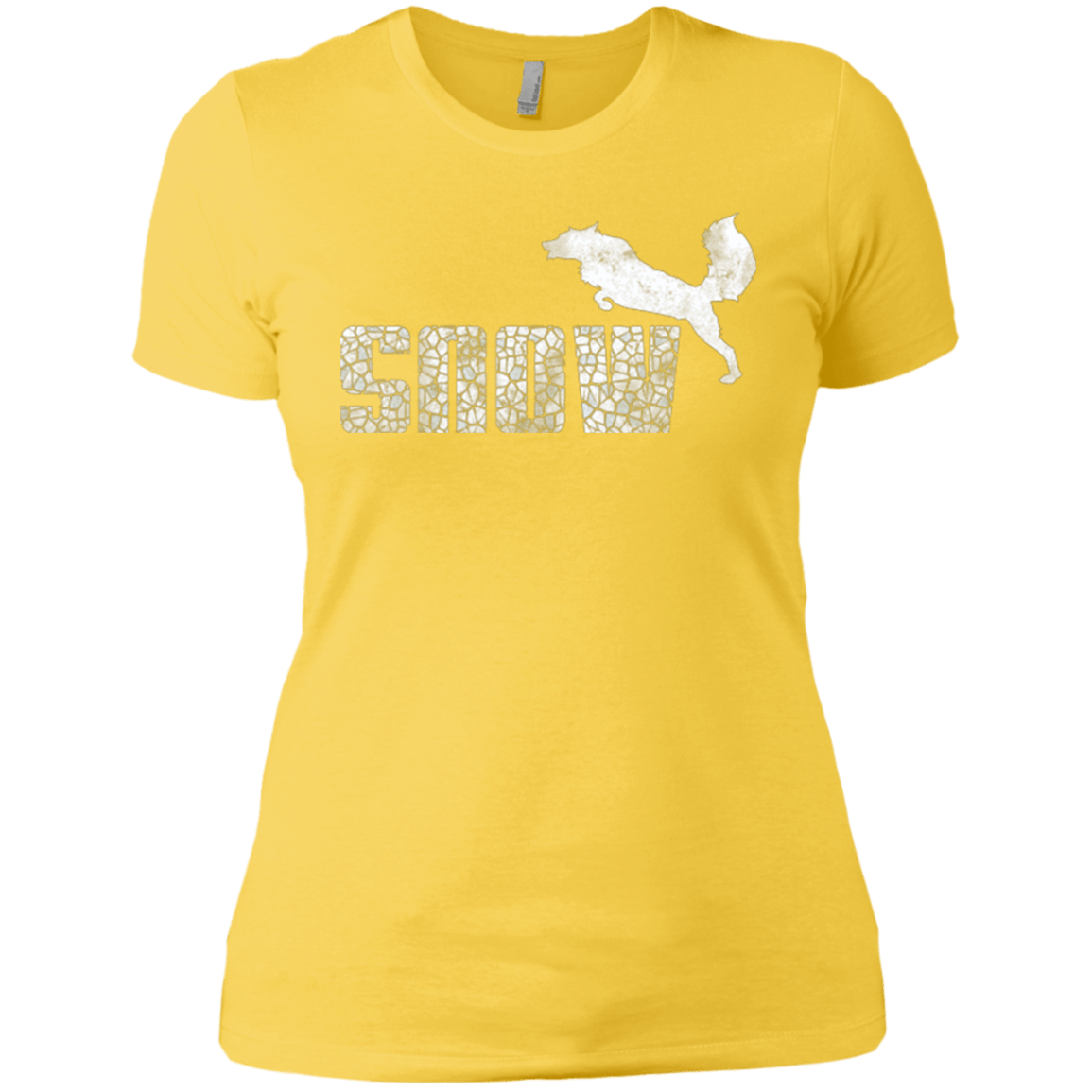 T-Shirts Vibrant Yellow / X-Small Snow Women's Premium T-Shirt