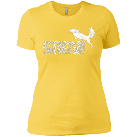 T-Shirts Vibrant Yellow / X-Small Snow Women's Premium T-Shirt