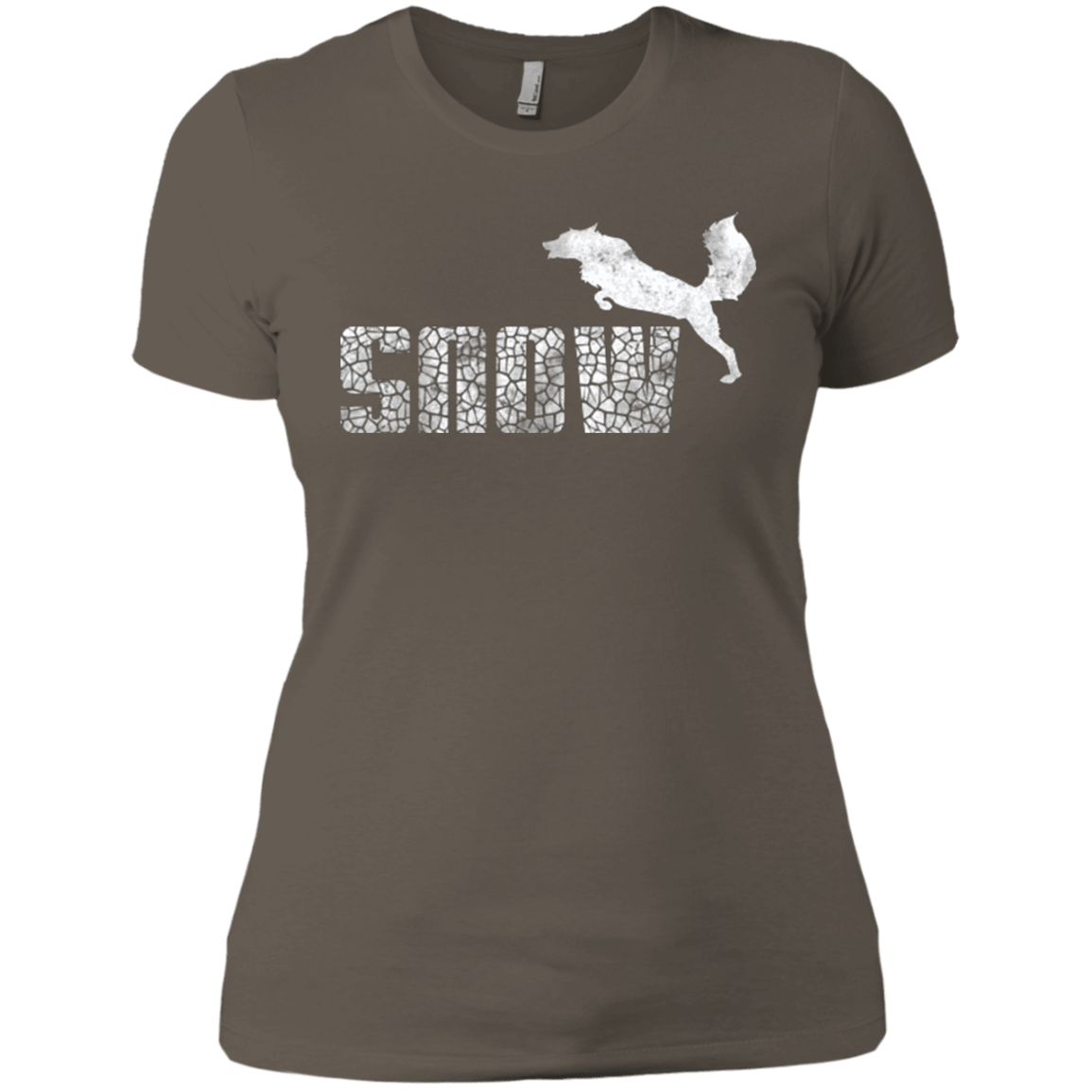 T-Shirts Warm Grey / X-Small Snow Women's Premium T-Shirt