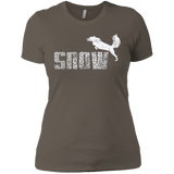 T-Shirts Warm Grey / X-Small Snow Women's Premium T-Shirt