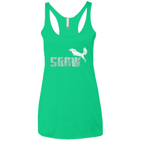 T-Shirts Envy / X-Small Snow Women's Triblend Racerback Tank