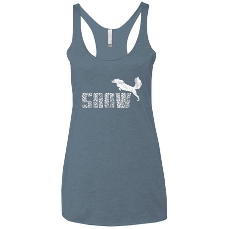 T-Shirts Indigo / X-Small Snow Women's Triblend Racerback Tank
