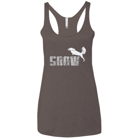 T-Shirts Macchiato / X-Small Snow Women's Triblend Racerback Tank