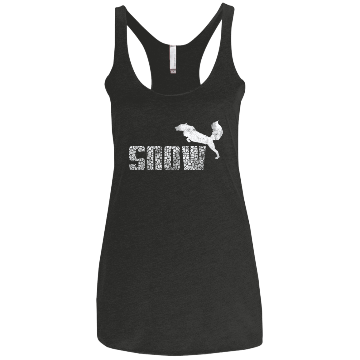 T-Shirts Vintage Black / X-Small Snow Women's Triblend Racerback Tank