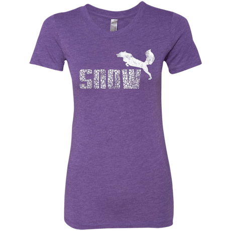 T-Shirts Purple Rush / Small Snow Women's Triblend T-Shirt