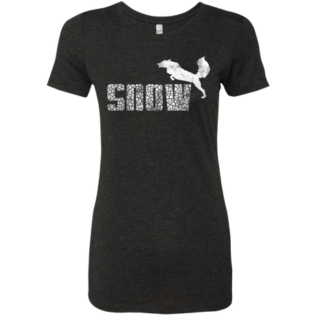 T-Shirts Vintage Black / Small Snow Women's Triblend T-Shirt