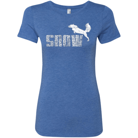 T-Shirts Vintage Royal / Small Snow Women's Triblend T-Shirt
