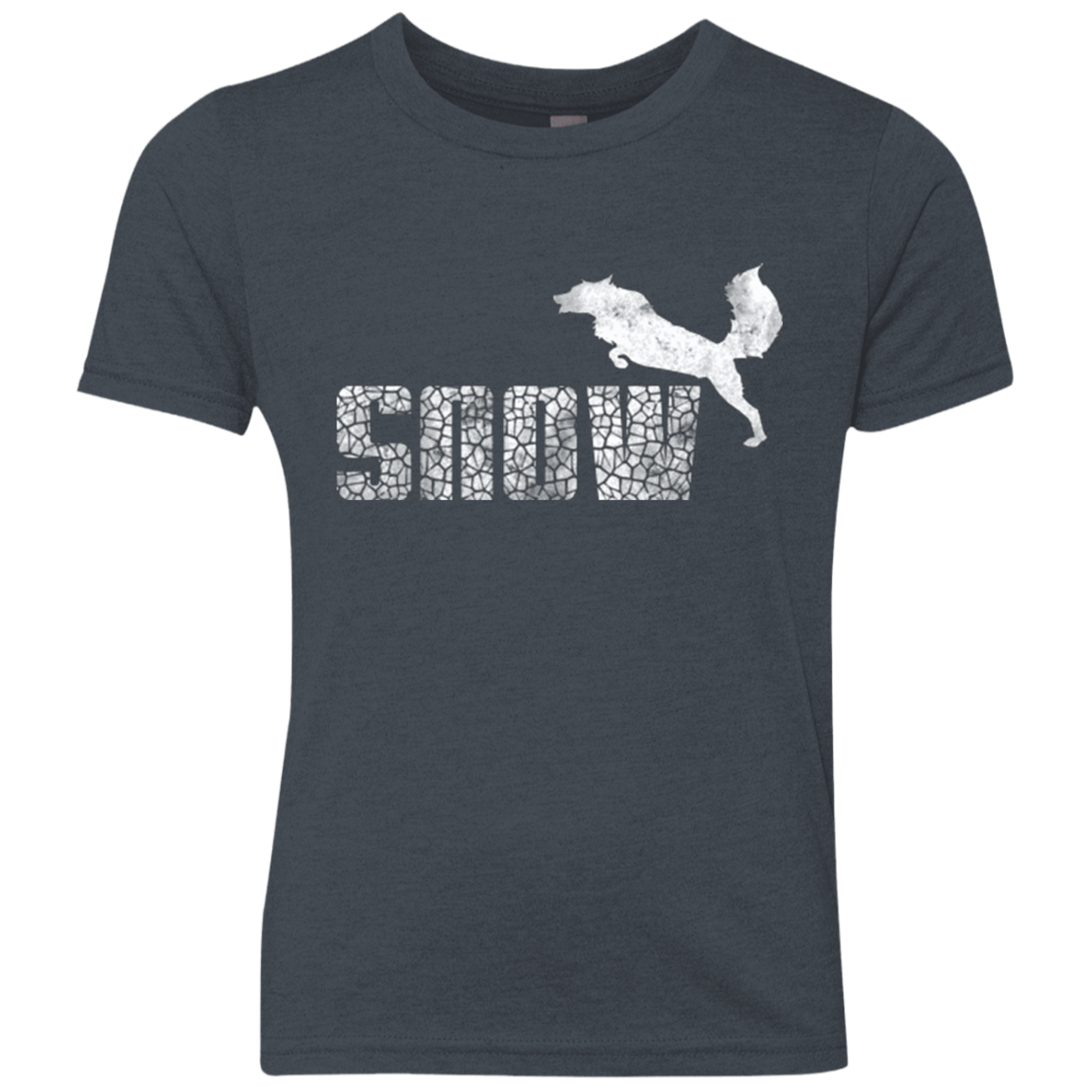 T-Shirts Vintage Navy / YXS Snow Youth Triblend T-Shirt