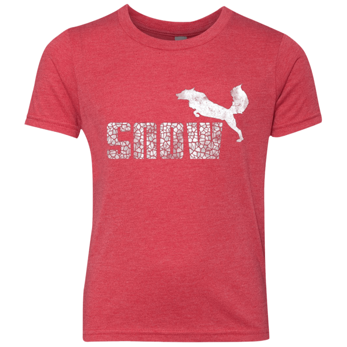 T-Shirts Vintage Red / YXS Snow Youth Triblend T-Shirt