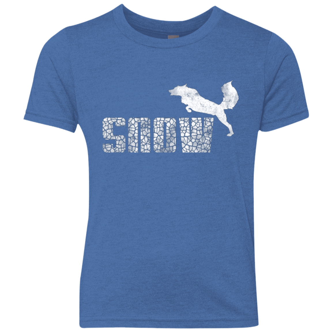 T-Shirts Vintage Royal / YXS Snow Youth Triblend T-Shirt