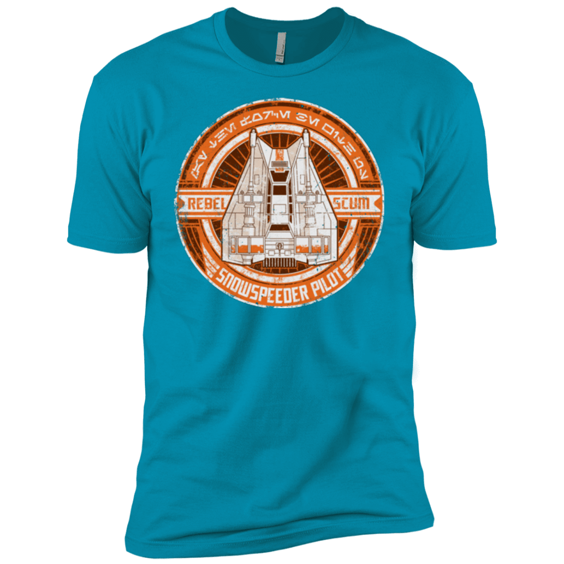 T-Shirts Turquoise / YXS Snowspeeder Scum Boys Premium T-Shirt